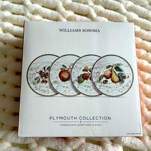NWT William Sonoma Appetizer Plates